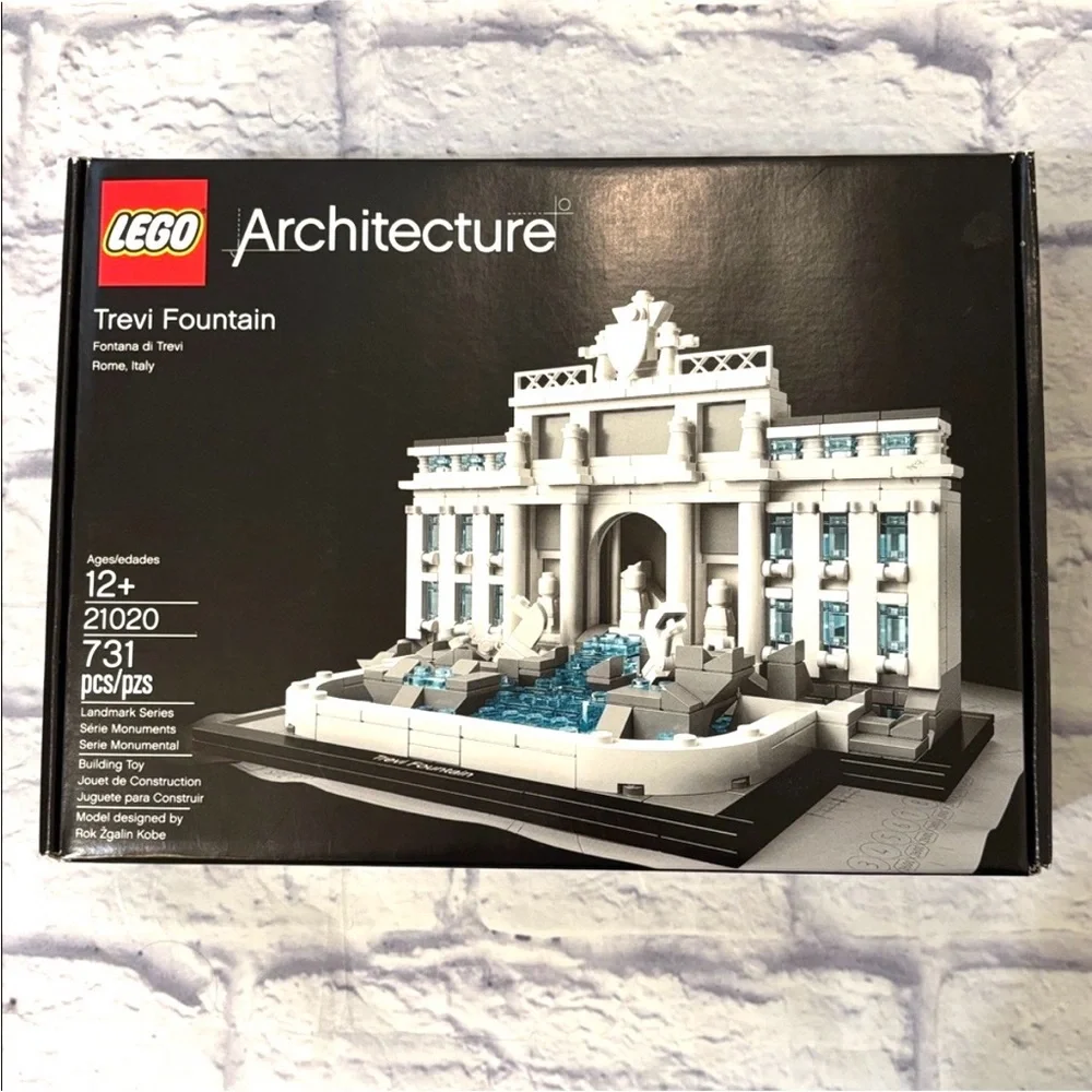 LEGO Architecture 21020 Trevi Fountain Retired Set NEW In Sealed Box NWT